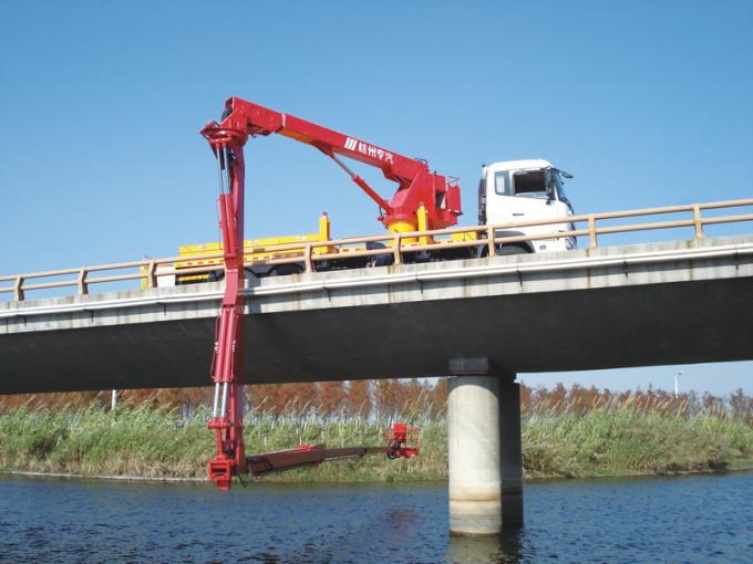 Chasis inferior con brazos de Dongfeng del equipo del acceso del puente (euro 4) 6x4 245HP/270HP